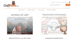 Desktop Screenshot of crafthoot.com